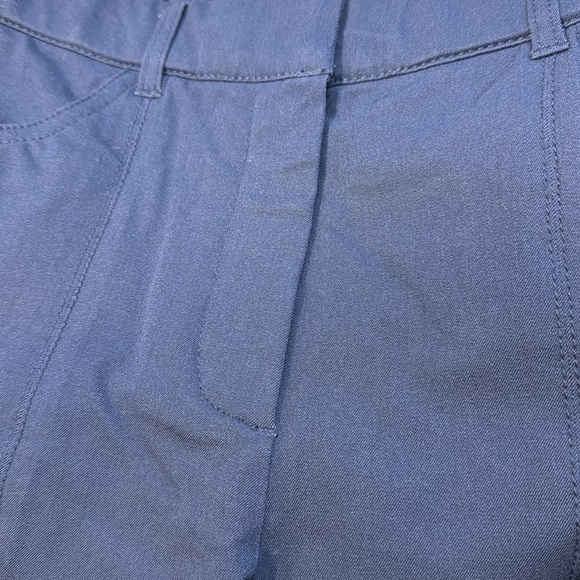 Isaac Mizrahi 24/7 Stretch Boot Cut Flat Front Navy Blue Pants Women’s 10 P NWOT - Picture 7 of 7